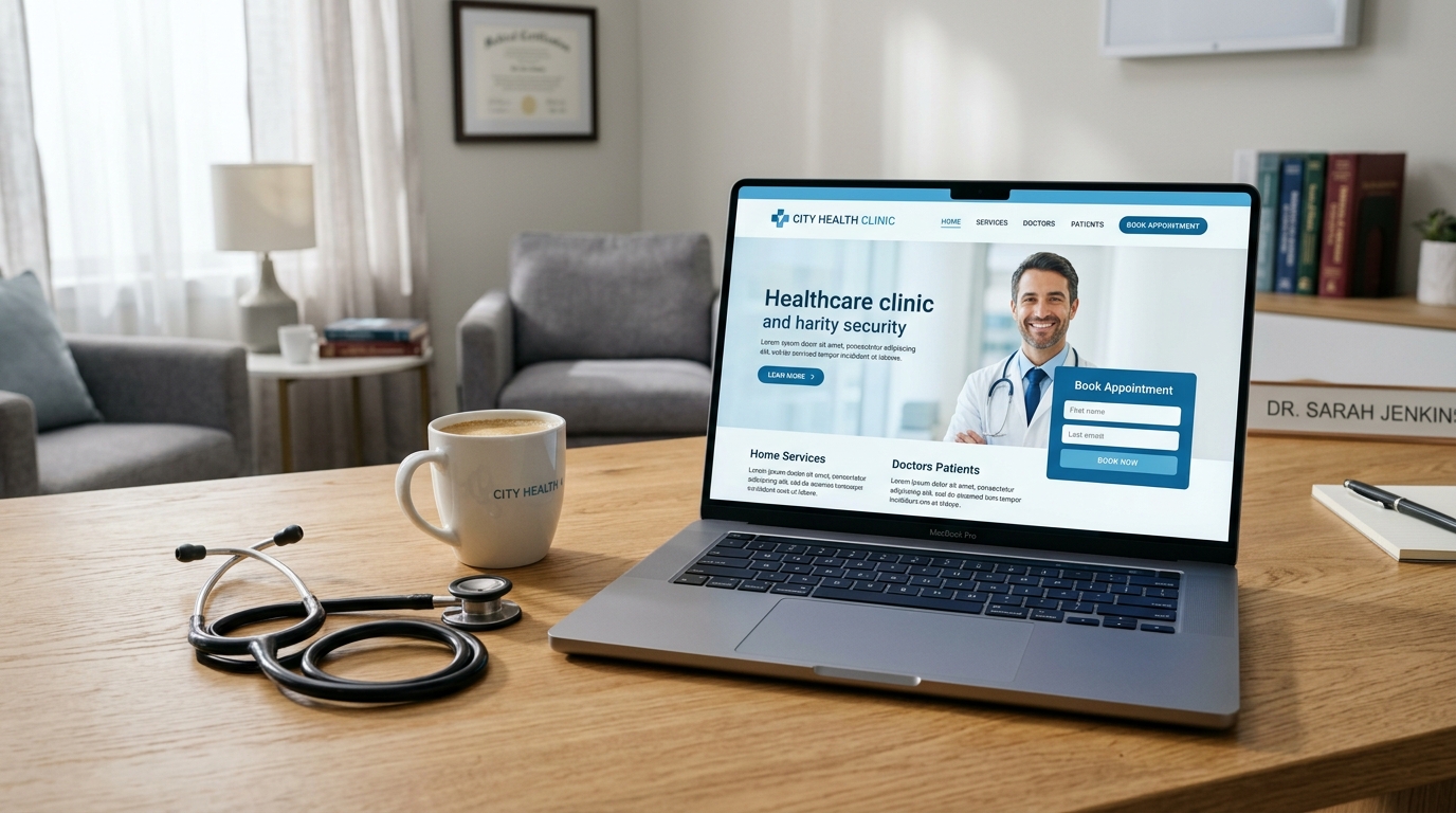 Página web para clínicas